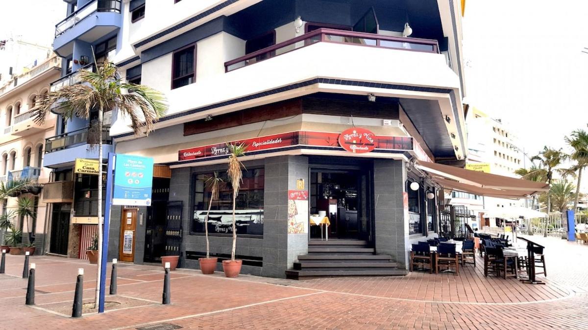 Las Palmas Las Canteras Beach Exterior foto